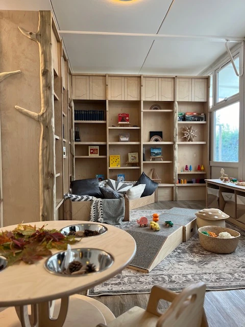 Image of a mini morgans classroom