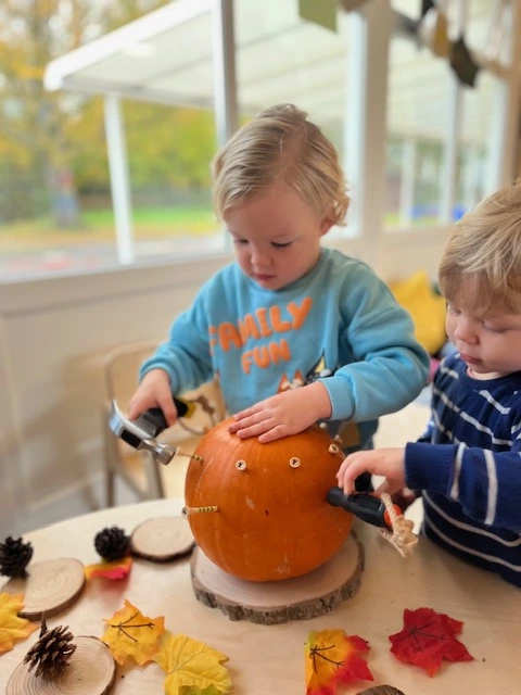 Image of a risky play.