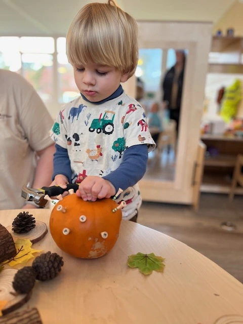 Image of a risky play.