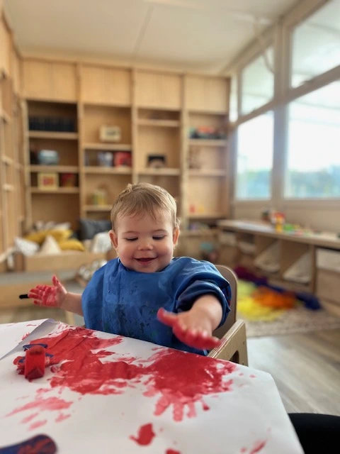 Image of a risky play.