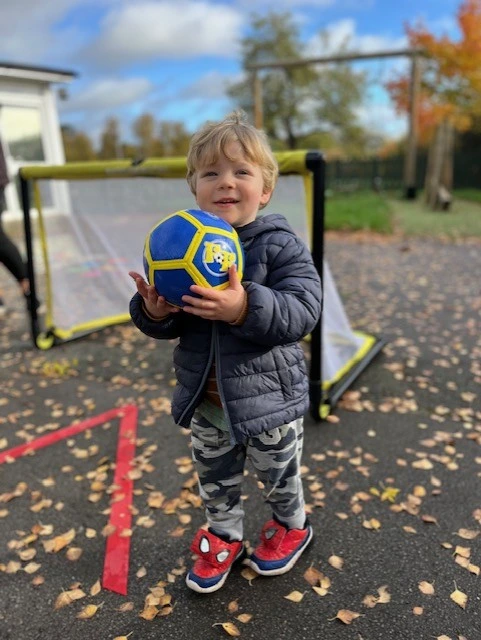 Image of a risky play.