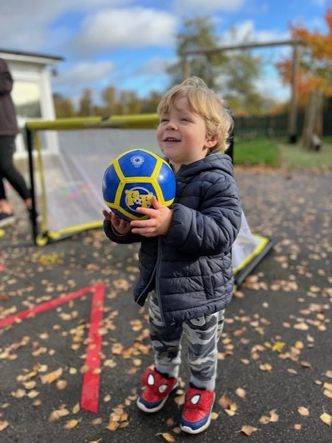 Image of a risky play.