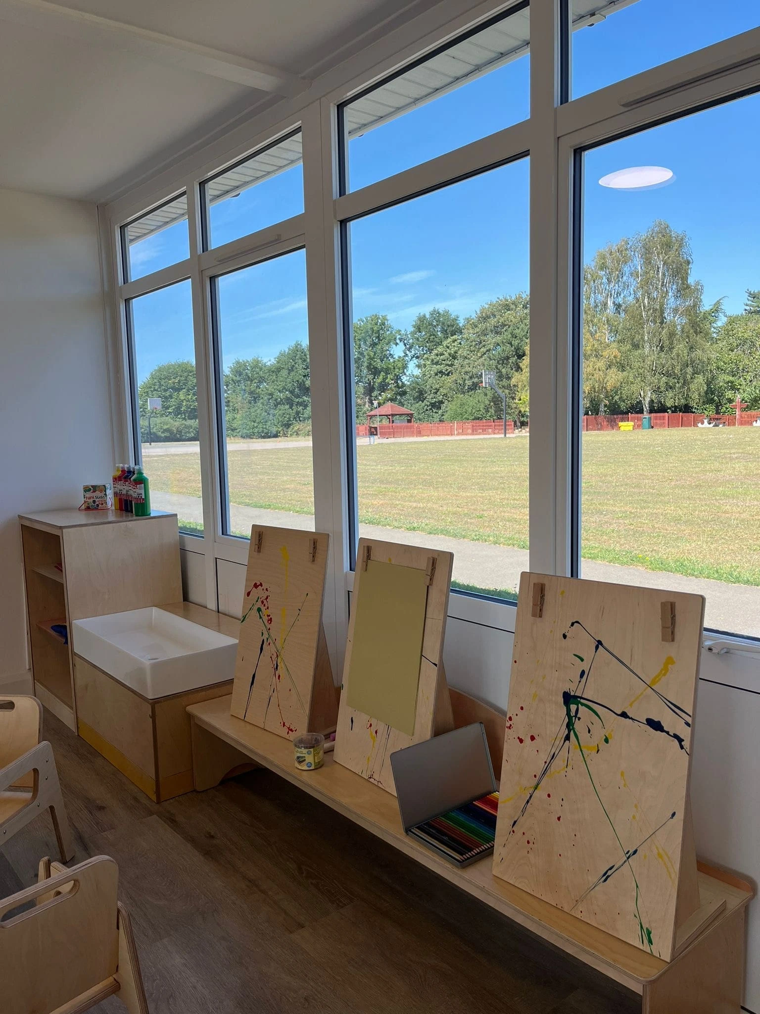 Image of a mini morgans classroom